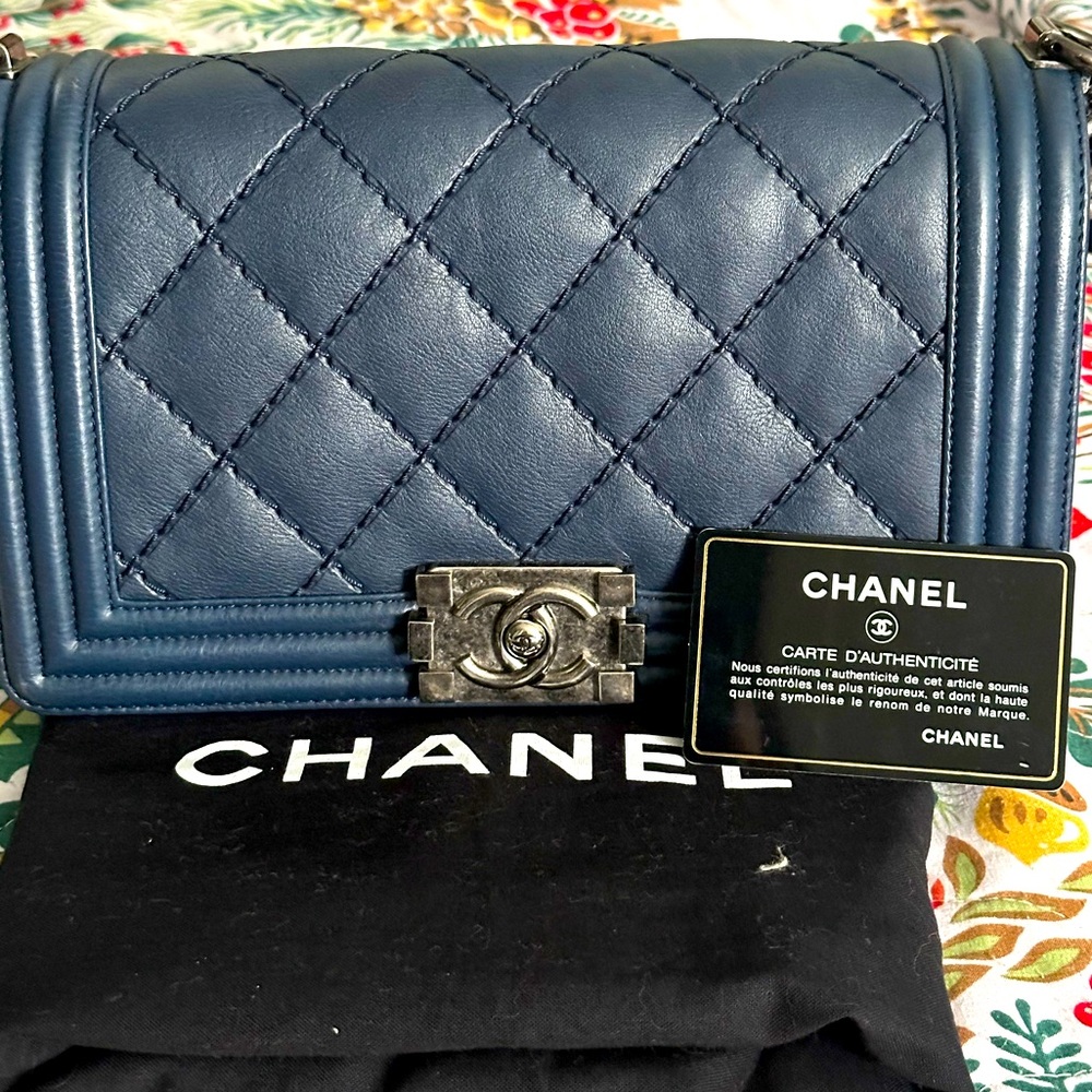 Chanel boy flap. 100% Authentic